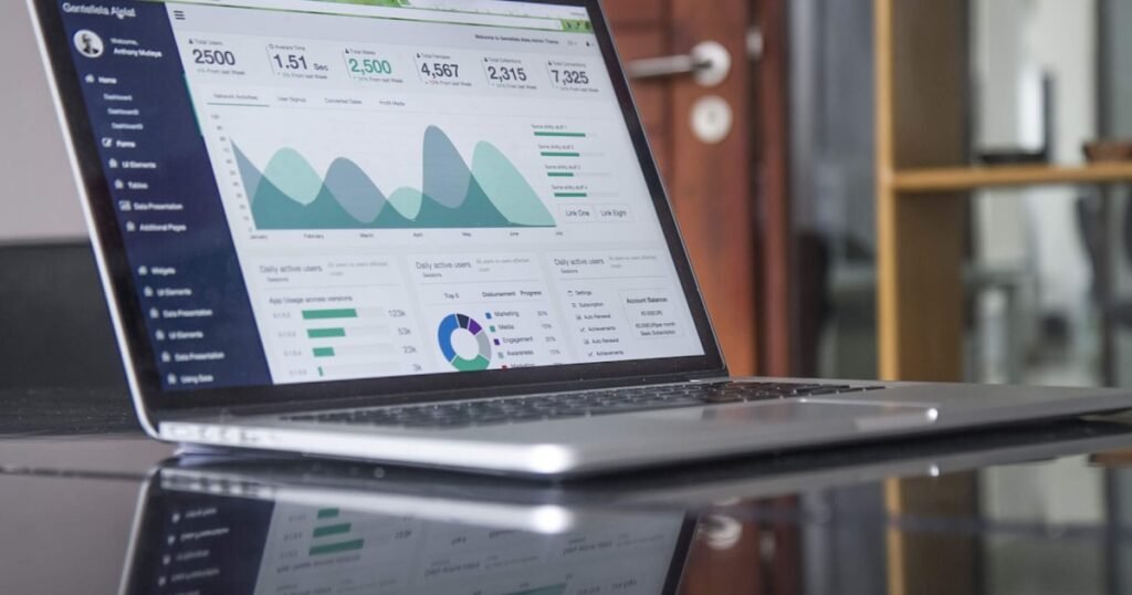 Laporan Tayang - analytics dashboard report